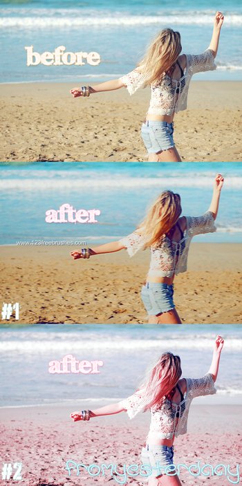 Nature Landscape Photoshop Actions