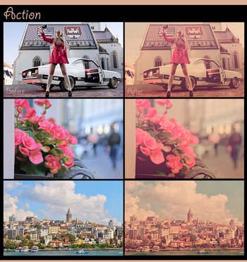 Nature Landscape Photoshop Actions
