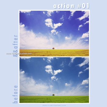Nature Landscape Photoshop Actions