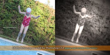 Old Photo Effect Photoshop Action