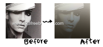 Only Black And White effect photoshop action