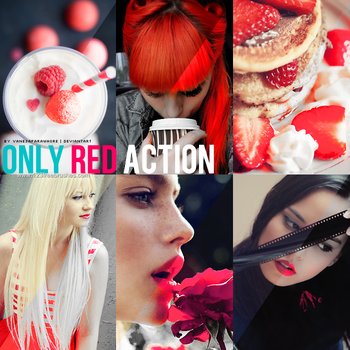 Only Red Effect Photoshop Action