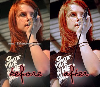 Pale White Effect Photoshop Action