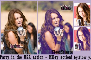 Party In The Usa Action