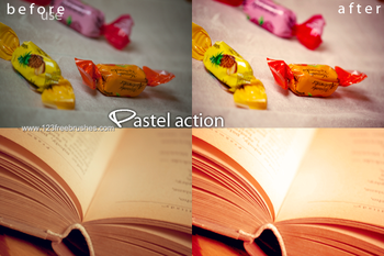 Pastel Colors Photoshop Action