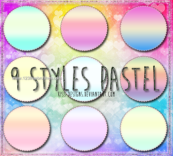 Pastel Styles Photoshop Action