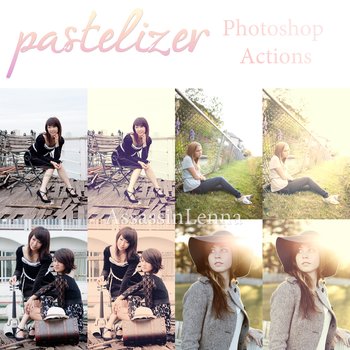 Pastelizer Photoshop Action