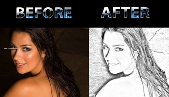 Pencil Drawing Photoshop Action