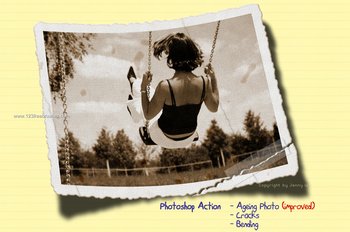Photo Ageing Effect Photoshop Action