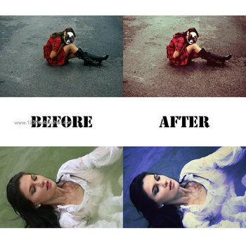 Photo Color Enhance effect photoshop action