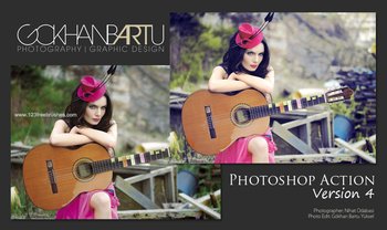 Photo Color Enhance effect photoshop action