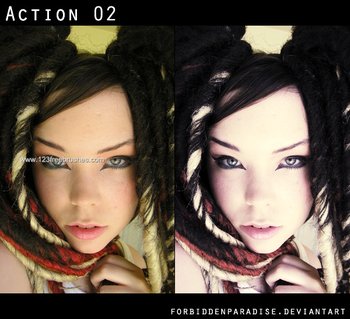 Photo Color Enhance effect photoshop action