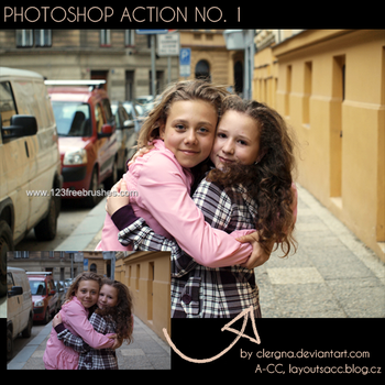 Photo Color Enhance effect photoshop action