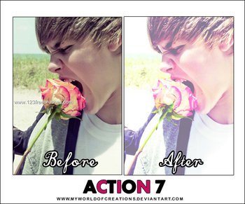 Photo Color Enhance effect photoshop action