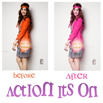Photo Color Enhance effect photoshop action
