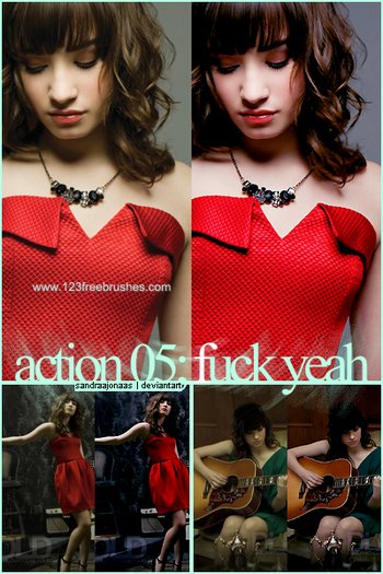 Photo Color Enhance effect photoshop action