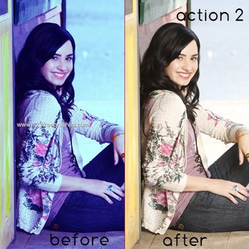 Photo Color Enhance effect photoshop action