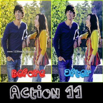 Photo Color Enhance effect photoshop action