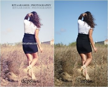 Photo Color Enhance effect photoshop action