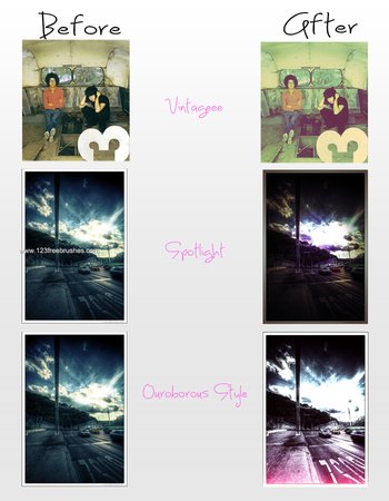 Photo Color Enhance effect photoshop action