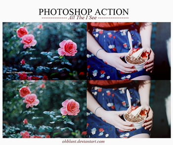 Photoshop Action All The I See
