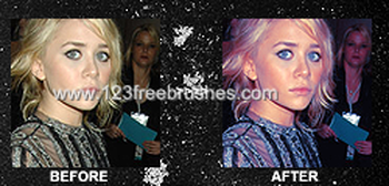 Photoshop Action Blue Color Effect