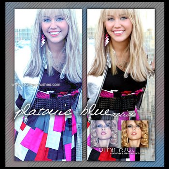 Photoshop Action Blue Color Effect
