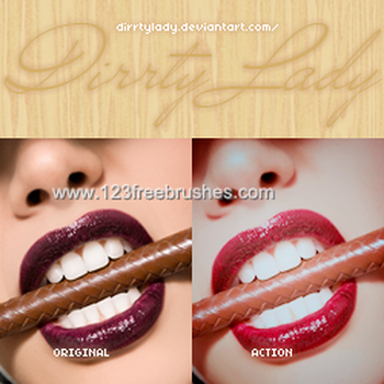 Photoshop Action Portrait