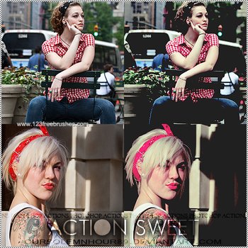 Photoshop Action Sweet