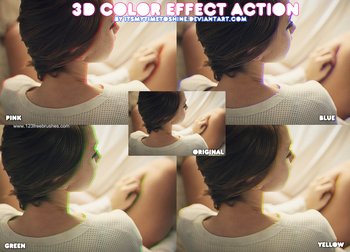 Photoshop Actions 3D