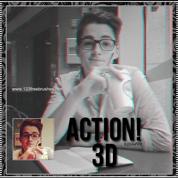 Photoshop Actions 3D