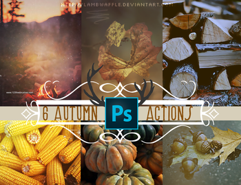 Photoshop Autumn Haze Action