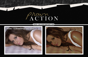 Photoshop Brown Action