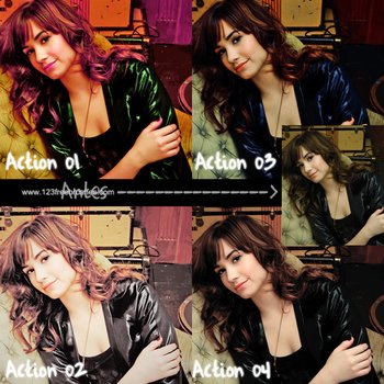 Photoshop Color Effect Actions