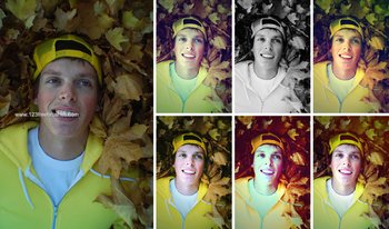 Photoshop Color Effect Actions