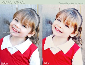 Photoshop Color Effect Actions