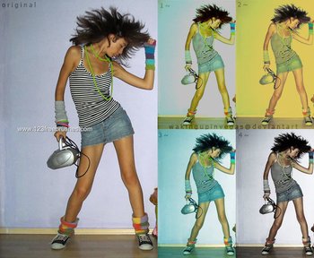 Photoshop Color Effect Actions