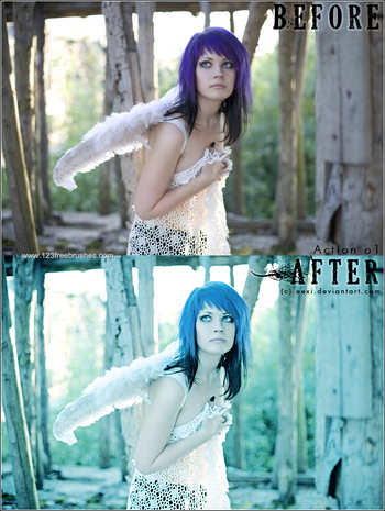 Photoshop Color Effect Actions