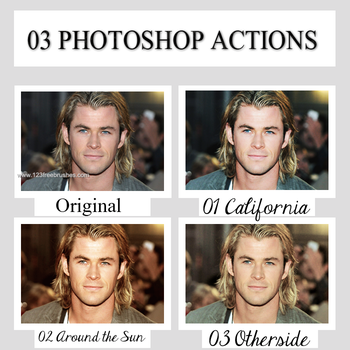 Photoshop Color Effect Actions