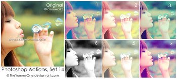Photoshop Color Effect Actions