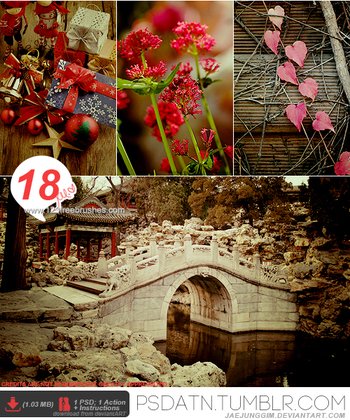 Photoshop Color Effect Actions