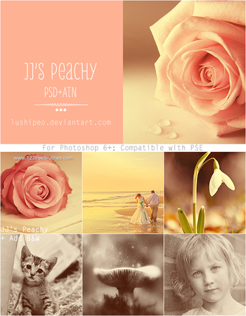 Photoshop Color Effect Actions