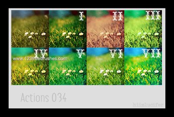 Photoshop Color Effect Actions