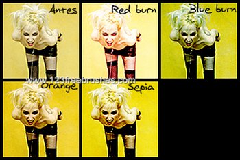 Photoshop Color Effect Actions