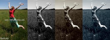 Photoshop Color Effect Actions