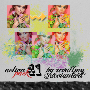 Photoshop Color Effect Actions