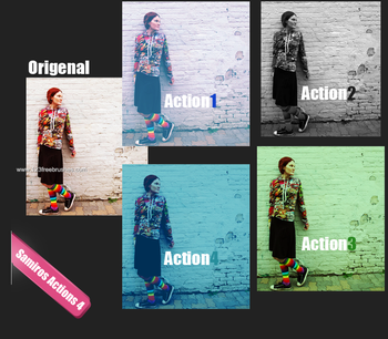 Photoshop Color Effect Actions
