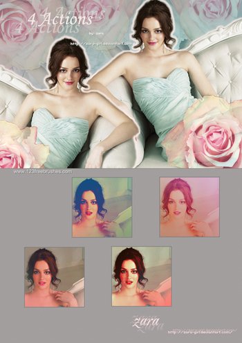 Photoshop Color Effect Actions