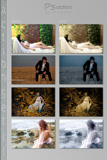 Photoshop Color Effect Actions