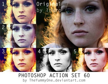Photoshop Color Effect Actions